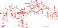 REMVOERINGEN(ABS) ('02 ) voor Honda ODYSSEY EXI 5 deuren 5-traps automatische versnellingsbak 2003