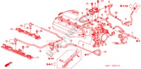 SLANGEN('02 ) voor Honda ODYSSEY EXL 5 deuren 5-traps automatische versnellingsbak 2003