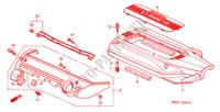 SPRUITSTUK AFDEKKING ('02 ) voor Honda ODYSSEY EXL 5 deuren 5-traps automatische versnellingsbak 2004