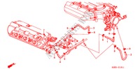 WATERSLANG('02 ) voor Honda ODYSSEY EXL 5 deuren 5-traps automatische versnellingsbak 2003