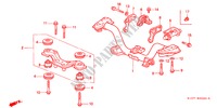 ACHTER KRUISBALK voor Honda CR-V RVI 5 deuren 4-traps automatische versnellingsbak 2000