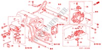 GAS HUIS( '98) voor Honda CR-V BASE 5 deuren 4-traps automatische versnellingsbak 1998