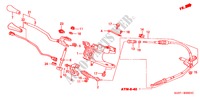 KEUZEHENDEL(RH) voor Honda CR-V RVI 5 deuren 4-traps automatische versnellingsbak 2000