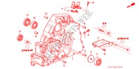 KOPPEL CONVERTER HUIS voor Honda CR-V RVI 5 deuren 4-traps automatische versnellingsbak 2000