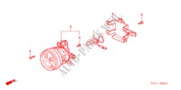 MISTLICHT voor Honda CR-V RVSI 5 deuren 5-versnellings handgeschakelde versnellingsbak 2000