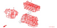 MOTOR MONTAGE/ VERSNELLINGSBAKSAMENSTEL voor Honda CR-V RVSI 5 deuren 4-traps automatische versnellingsbak 2000
