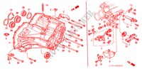 TRANSMISSIE BEHUIZING voor Honda CR-V RVSI 5 deuren 4-traps automatische versnellingsbak 1998
