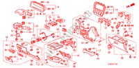 INSTRUMENTEN AFWERKING(LH) voor Honda CR-V RVSI 5 deuren 4-traps automatische versnellingsbak 2001