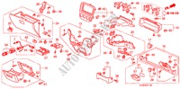 INSTRUMENTEN AFWERKING(RH) voor Honda CR-V RVSI 5 deuren 4-traps automatische versnellingsbak 2001