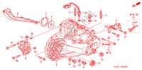 TRANSMISSIE BEHUIZING voor Honda CR-V RVSI 5 deuren 5-versnellings handgeschakelde versnellingsbak 2001