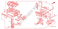 VERWARMINGSEENHEID(RH) voor Honda CR-V RVSI 5 deuren 4-traps automatische versnellingsbak 2001