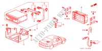 NAVIGATIE UNIT voor Honda ACCORD 1.8IES 4 deuren 4-traps automatische versnellingsbak 1999