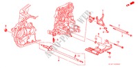 OVERSCHAKELVORK voor Honda ACCORD 1.8IES 4 deuren 4-traps automatische versnellingsbak 1999