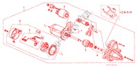 STARTMOTOR(VALEO) voor Honda ACCORD 1.8IES 4 deuren 4-traps automatische versnellingsbak 1999