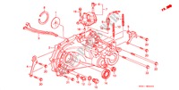 TRANSMISSIE BEHUIZING (1.8L/2.0L/2.2L) voor Honda ACCORD 1.8IS 4 deuren 5-versnellings handgeschakelde versnellingsbak 1999