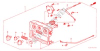 VERWARMING REGELAAR voor Honda ACCORD 1.8IS 4 deuren 4-traps automatische versnellingsbak 1999