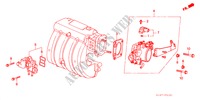 GAS HUIS (1.8L/2.0L/2.3L) voor Honda ACCORD 2.0ILS 4 deuren 4-traps automatische versnellingsbak 2000