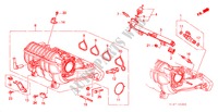 INLAAT SPRUITSTUK(1.6L) voor Honda ACCORD 1.6ISE 4 deuren 5-versnellings handgeschakelde versnellingsbak 2001