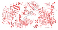 INLAAT SPRUITSTUK (1.8L/2.0L/2.3L) voor Honda ACCORD 1.8ILS 4 deuren 4-traps automatische versnellingsbak 2000