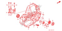 KOPPELING BEHUIZING (1.8L/2.0L/2.2L/2.3L) voor Honda ACCORD 1.8I         SPORT 4 deuren 5-versnellings handgeschakelde versnellingsbak 2001