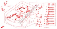 MOTOR BEDRADINGSBUNDEL(RH) voor Honda ACCORD 2.0IES 4 deuren 4-traps automatische versnellingsbak 2000