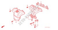 UITLAAT SPRUITSTUK(1.8L) voor Honda ACCORD 1.8IS 4 deuren 5-versnellings handgeschakelde versnellingsbak 2001
