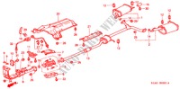 UITLAATPIJP(2) voor Honda ACCORD TYPE R 4 deuren 5-versnellings handgeschakelde versnellingsbak 2001
