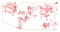 VERWARMINGSEENHEID(RH) voor Honda ACCORD 1.8IS 4 deuren 4-traps automatische versnellingsbak 2000