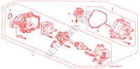 DISTRIBUTEUR(LUCAS) (SOHC) voor Honda CIVIC AERODECK 1.4ISR 5 deuren 5-versnellings handgeschakelde versnellingsbak 1998