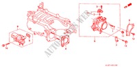 GAS HUIS(DOHC VTEC) voor Honda CIVIC AERODECK 1.8VTI 5 deuren 5-versnellings handgeschakelde versnellingsbak 1998