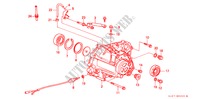 TRANSMISSIE BEHUIZING (DIESEL) voor Honda CIVIC AERODECK 2.0ITD 5 deuren 5-versnellings handgeschakelde versnellingsbak 2000