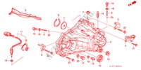 TRANSMISSIE BEHUIZING (SOHC) voor Honda CIVIC AERODECK 1.4IS 5 deuren 5-versnellings handgeschakelde versnellingsbak 1999