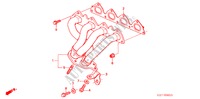 UITLAAT SPRUITSTUK (DOHC VTEC) voor Honda CIVIC AERODECK VTI 5 deuren 5-versnellings handgeschakelde versnellingsbak 1999