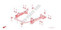 V. ZITTING COMPONENTEN (R.) (HANDMATIG SCHUIVEN) voor Honda CIVIC AERODECK 1.4IS       L.P.G. 5 deuren 5-versnellings handgeschakelde versnellingsbak 1999