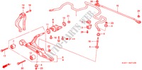 VOOR STABILISATOR/ VOOR ONDER ARM voor Honda CIVIC AERODECK 1.4IS       L.P.G. 5 deuren 5-versnellings handgeschakelde versnellingsbak 1999