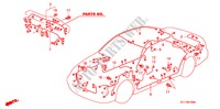 BEDRADINGSBUNDEL(LH) voor Honda ACCORD 2.0IES 4 deuren 5-versnellings handgeschakelde versnellingsbak 2002