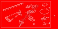 FIETSBEVESTIGING COMB MET DAKDRAGER) voor Honda ACCORD 2.0IES 4 deuren 4-traps automatische versnellingsbak 2002