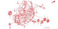 KOPPELING BEHUIZING(1.6L) voor Honda ACCORD 1.6ILS         7PA 4 deuren 5-versnellings handgeschakelde versnellingsbak 2002