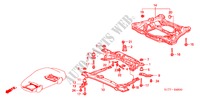 KRUIS BALK voor Honda ACCORD 1.8ILS 4 deuren 4-traps automatische versnellingsbak 2002