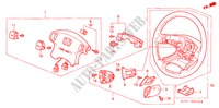 STUURWIEL(SRS) voor Honda ACCORD 1.8ISE 4 deuren 4-traps automatische versnellingsbak 2002