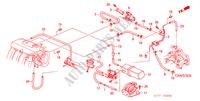 VACUUMTANK/SLANGEN (1.8L/2.0L/2.3L) voor Honda ACCORD 1.8IES 4 deuren 4-traps automatische versnellingsbak 2002