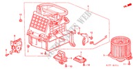 VERWARMING AANJAGER(RH) voor Honda ACCORD 2.0ISE   EXECUTIVE 4 deuren 4-traps automatische versnellingsbak 2002