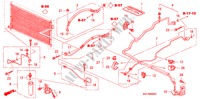 AIRCONDITIONER (SLANGEN/PIJPEN) (LH) voor Honda S2000 S2000 2 deuren 6-versnellings handgeschakelde versnellingsbak 2003