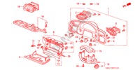 INSTRUMENTEN AFWERKING(RH) voor Honda S2000 S2000 2 deuren 6-versnellings handgeschakelde versnellingsbak 2003