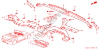 KANAAL(RH) voor Honda S2000 S2000 2 deuren 6-versnellings handgeschakelde versnellingsbak 2002