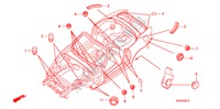 DOORVOERTULLE(BOVEN) voor Honda S2000 LIMITED EDITION 2 deuren 6-versnellings handgeschakelde versnellingsbak 2009
