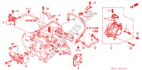GAS HUIS(SOHC VTEC) voor Honda HR-V HYPER 3 deuren 5-versnellings handgeschakelde versnellingsbak 2002