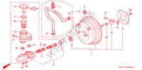 HOOFDSPANNING(LH) voor Honda HR-V 4WD 3 deuren 5-versnellings handgeschakelde versnellingsbak 2001