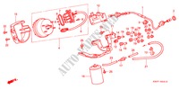 AUTOMATISCHE CRUISE(LH) voor Honda PRELUDE 2.2VTI 2 deuren 4-traps automatische versnellingsbak 1997