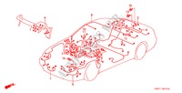 BEDRADINGSBUNDEL(LH) voor Honda PRELUDE 2.0I 2 deuren 5-versnellings handgeschakelde versnellingsbak 2000